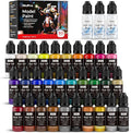 Nicpro 30 Colors Model Paint Set, 20ml Ready to Use Modeling Acrylic Paints by Nicpro