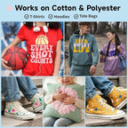 TECKWRAP Heat Transfer Vinyl for T-Shirts, 50+ Washes, REACH Certified & Dryer - Image 9