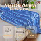 Electric Heated Blanket Throw Size 50" x 60" - Image 5