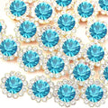 200 PCS 12MM Crystal Glass Sew on Rhinestones Jewels Gems by Unknown