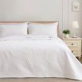 Exclusivo Mezcla Twin Quilt Bedding Set, Lightweight White Quilts Twin Size by ExclusivoMezcla