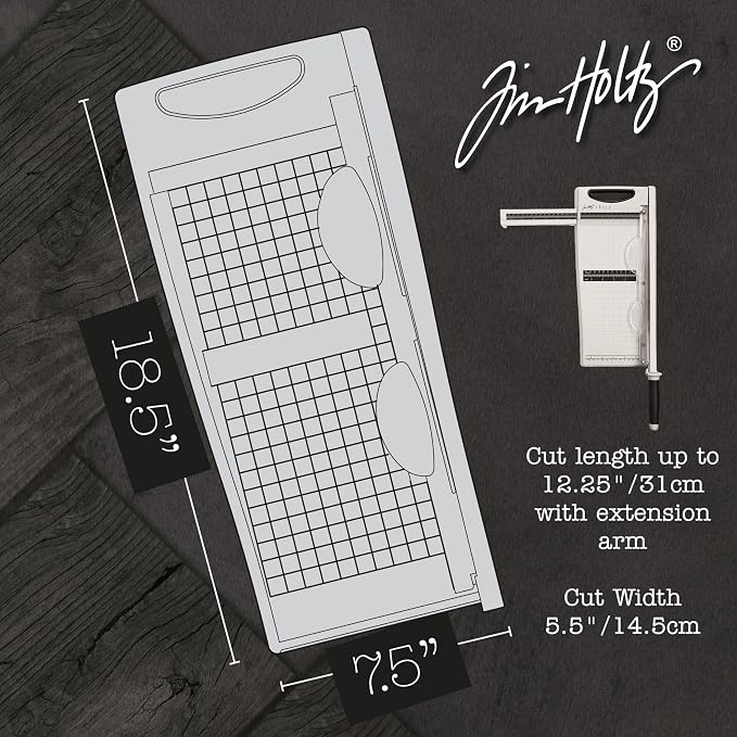 Tonic Studios Tim Holtz 12.25" Maxi Guillotine Paper Cutter - Image 7