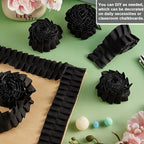6 Rolls 40 Ft Ruffled Bulletin Board Borders Back to School Classroom Decor - Image 4