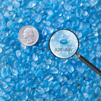 Keedolla 0.9 LB Sea Glass Stones Frosted Glass Pebbles Gemstones - Image 2