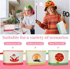 Silkfly 15 Pcs Cotton Canvas Makeup Bags Cosmetic Zipper Bags 10.2 x 5.5 x 2'' - Image 7