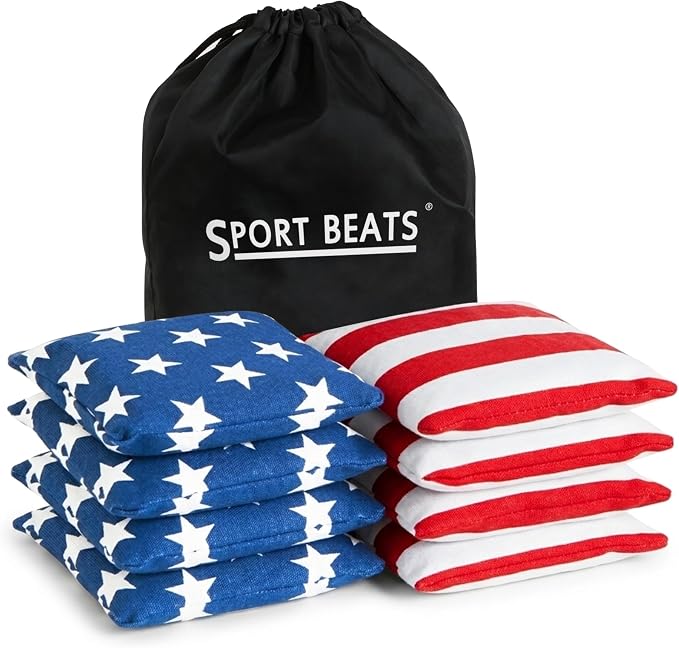 SPORT BEATS Cornhole Bags Set of 8 by SPORTBEATS
