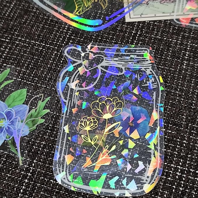 62 Pcs DIY Bookmark Kit, Sprout Book Mark Making Kit, Include Clear Bookmarks by Unknown