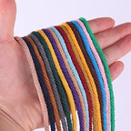 Gray Macrame Cotton Cord 4mm x 109 Yards - Image 2