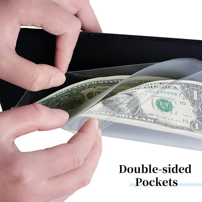40 Pockets Banknote Currency Collecting Album - Image 4