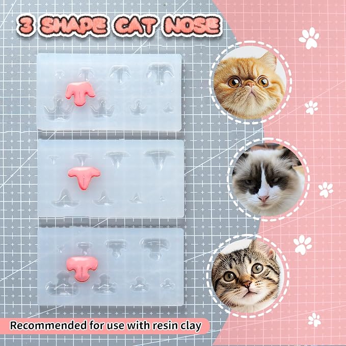 Nuvretk 8 Cute Silicone Molds for Needle Felting - Image 8