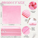 Suhine 100% Cotton Solid Bandanas Blank Bandanas Multifunctional Headband Scarf - Image 2