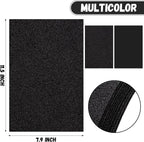 10 Pack Glitter Foam Sheets Craft 8 x 12 inch | Sparkles Foam Paper - Image 2