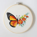 Bonroy 4 Sets Embroidery Kit for Beginners, Embroidery Art Craft Handy Sewing - Image 7