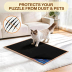 Puzzle Board for 1500 Pieces, Foldable Jigsaw Puzzle Board 35.4" x 26.18" - Image 6