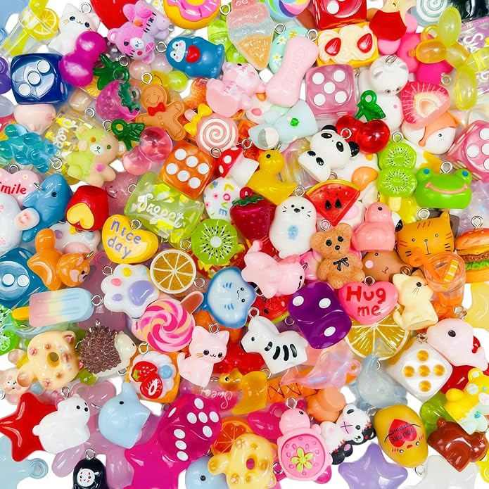 Resin Charms Bulk – Cute Pendants by Mecchan