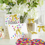 Foam Stickers, 7 Sheets 3D Glitter Foam Heart Stickers, Self-Adhesive EVA Foam - Image 6