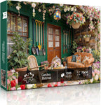 Garden Retreat Puzzles for Adults 1000 Pieces, Challenging Jigsaw Puzzles for - Image 4