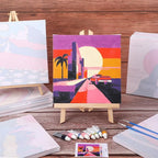Nezyo 12 Sets Paint by Numbers Kit - Image 4
