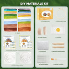 Needle Felting Kit, Embroidery kit - Image 3