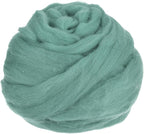 uxcell Needle Felting Wool, 8.5 Oz Nature Fibre Wool Yarn Roving by uxcell