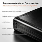 Card Display Case Aluminum Trade Show Display Case Large Portable Trading - Image 5