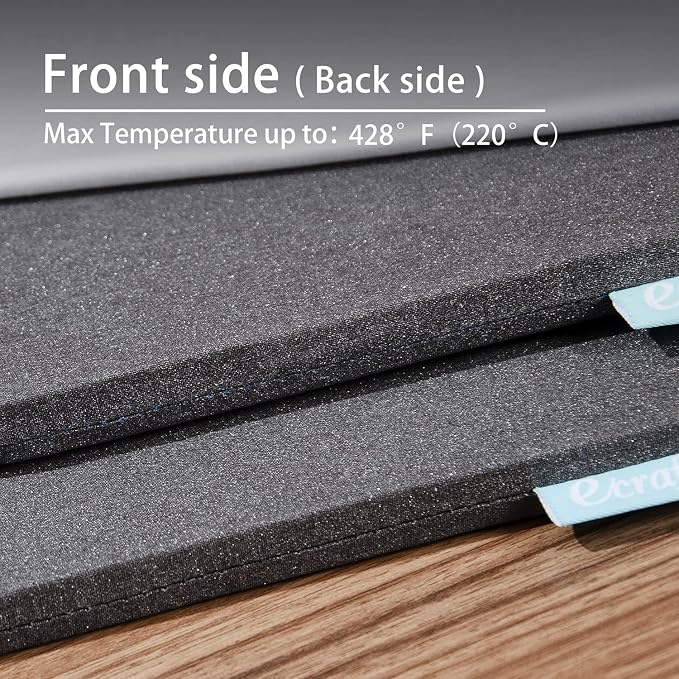 Heat Press Mat for Cricut Easypress: Ecraft Double-Sided Heating Ironing Mats - Image 4