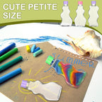 Yaomiao 30 Packs 2.5 oz Plastic Sand Art Bottles - Image 6
