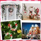 Qunclay 200 Pcs Christmas Beads - Image 7