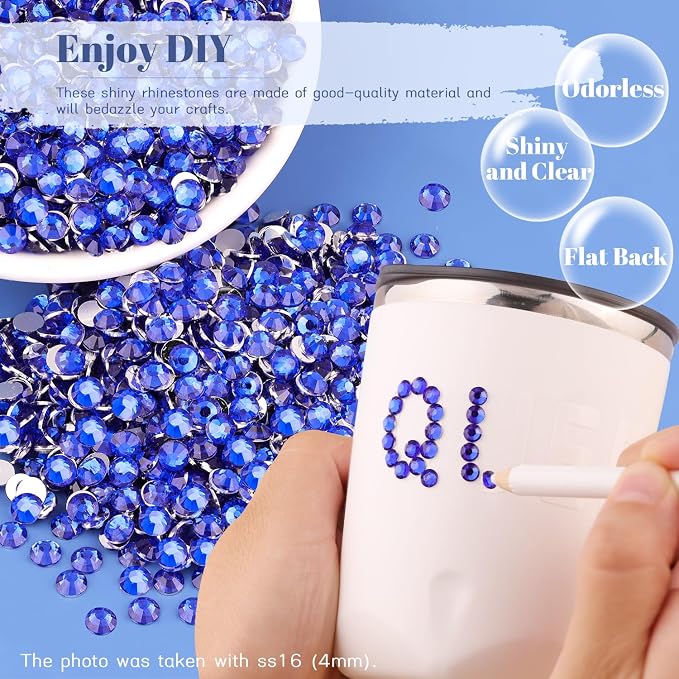 12000PCS 2mm Resin Rhinestones Bulk - Image 4