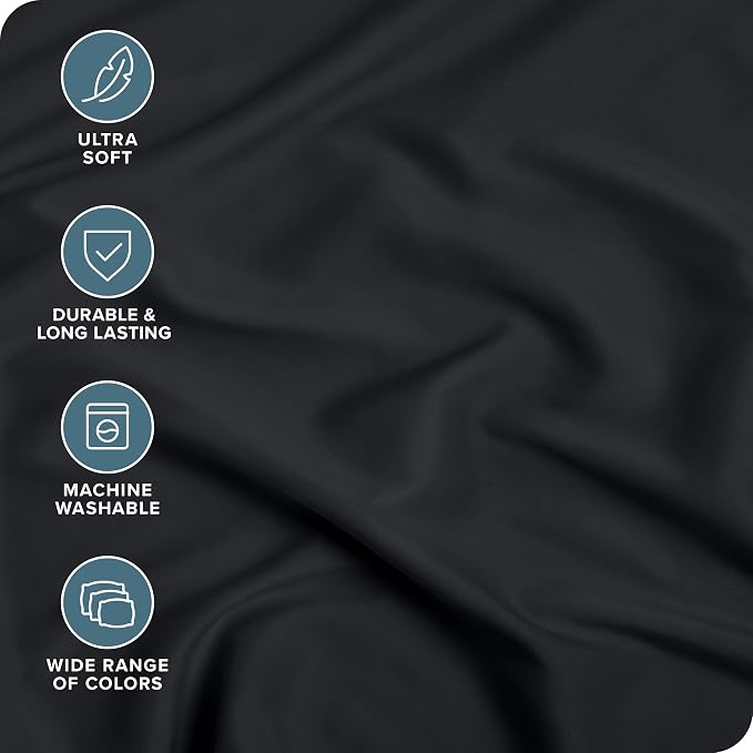 Bare Home 2-Pack Fitted Bottom Sheets Queen - Image 2