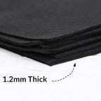 Threadart Black Premium Felt Sheets - Image 3