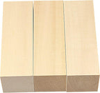 JAPCHET 12 Pieces 6 x 2 x 2 Inch Basswood Carving Blocks, Natural Unfinished - Image 4