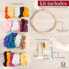 Nuvimagic - Punch Needle Kit for Beginners & Adults - Complete DIY Punch - Image 4