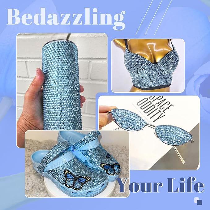 12000PCS 2mm Resin Rhinestones in Bulk, Bedazzling Flatback Crystals Rhinestones - Image 5