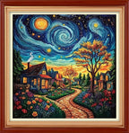 Foxhool Stamped Cross Stitch Kits, 11CT Printed Cross Stitch Pattern Full by FoxhoolBeginnersCrossStitchKits