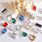 stino 40/48Pcs Paired Crystal Pendants Charms - Image 3