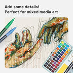 ARTISTRO 12 Regular Paint Pens for Glass Marking, Rock Painting, Scrapbooking - Image 7