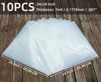 24X24 Inch 7mil Blank PET Laser Cutting Stencil Plastic Sheets, Food-Safe Mylar - Image 2