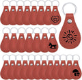 Taiyin 30 Pcs Leather Key Fob Kit by Taiyin