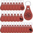 Taiyin 30 Pcs Leather Key Fob Kit by Taiyin