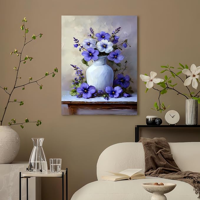 GXGLLPZBY Painting by Numbers for Adults Beginner, Flower Adult Paint by Number - Image 3