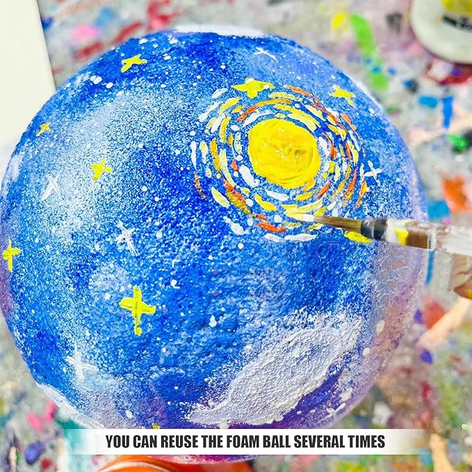 Styrofoam Balls 8 Inch, DIY Craft Giant Foam Ball - Image 4