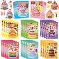 32 Sheets Create Cake of Dreams Stickers, Make Your Own Cake Stickers by Cosomia