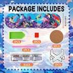 DOZEEZOP 8-Pack Diamond Art Coaster Kit - Image 2