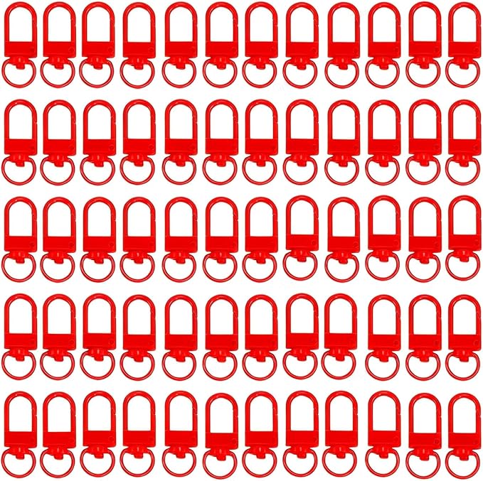 Keychain Clasp Keychain Clip Accessories Bulk 60pcs Colorful Lobster Claw Clasps by Cmidy