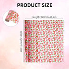 Printed TPU Jelly Faux Leather, 11.8 x 47.2 Inch Transparent Clear Jelly Vinyl - Image 2