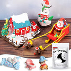 ifergoo White Air Dry Clay, Foam Magic Modeling Clay - Image 4