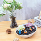 Keedolla 0.9 Lb Frosted Sea Glass Gemstones Vase Fillers, 6-9mm Betta Fish Tank - Image 7