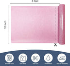 Pink Glitter Heat Transfer Vinyl 12" x 8 ft HTV - Image 2