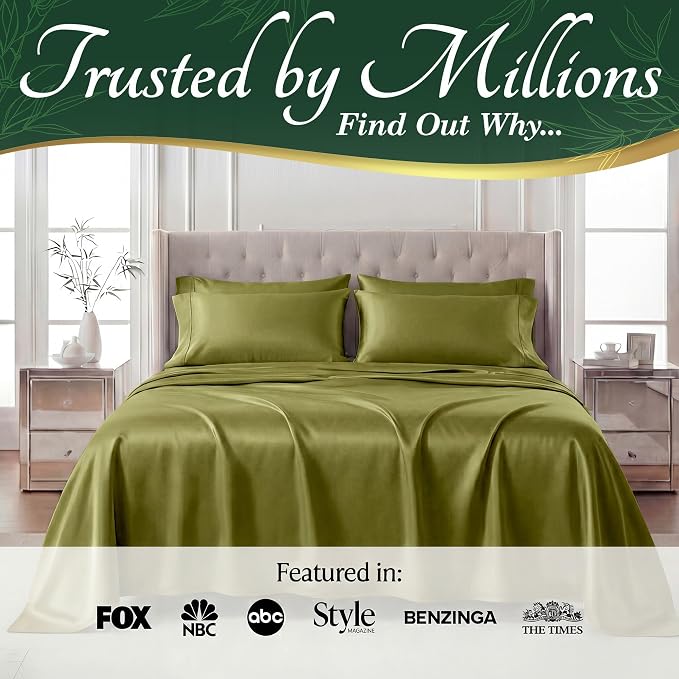 DECOLURE 100% Viscose Derived from Bamboo Sheets Full Size - Image 5